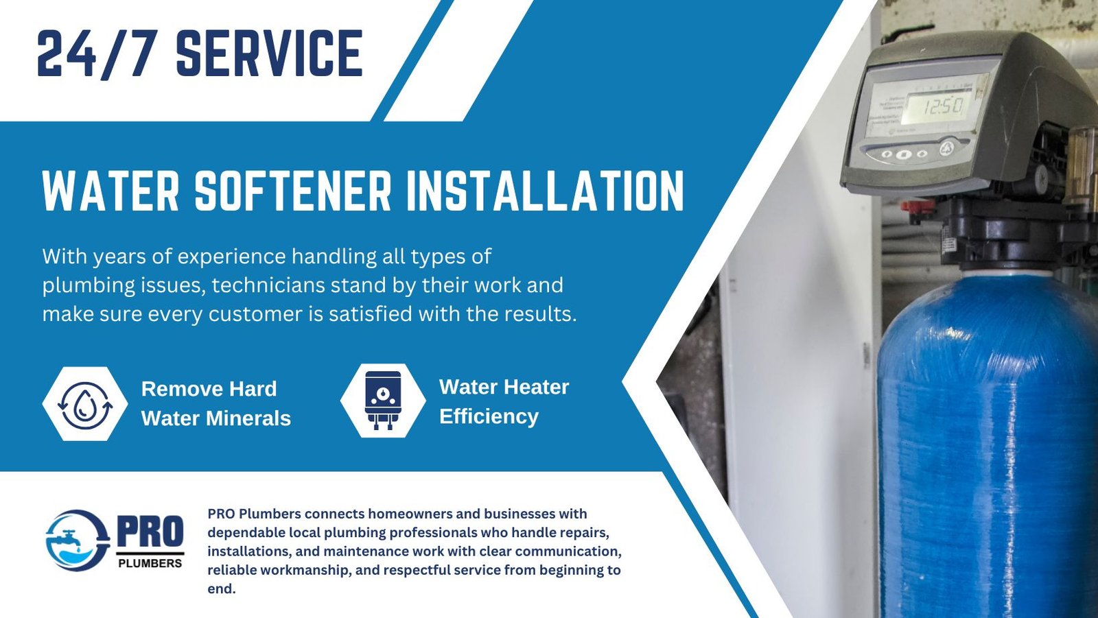 Water softener installation in Lauderhill, FL